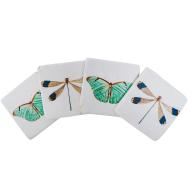 Fluttery Coasters Set of 4