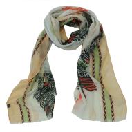 Scarf Feather Print