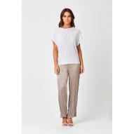 Paislee Tight Knit Top Speckled