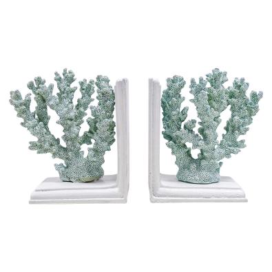 Coral Bookend Set